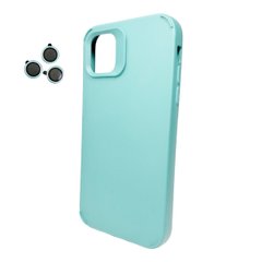 Чохол Cosmic Silky Cam Protect для Apple iPhone 12/12 Pro Ice Blue