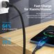 Кабель Vention USB-C to USB 2.0-A Fast Charging Cable 1.5M Gray Aluminum Alloy Type (COFHG) (COFHG)