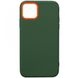 Силикон WOW Case iPhone 11 Pro Max dark green, Зелений