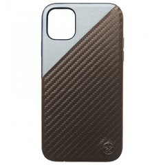 Накладка Kajsa Neo Classic Collection Carbon Series 1 for iPhone 11 Pro Max brown