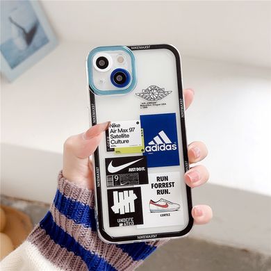 Чехол для iPhone 13 Pro Nike Air Jordan с защитой камеры Прозрачно-черный