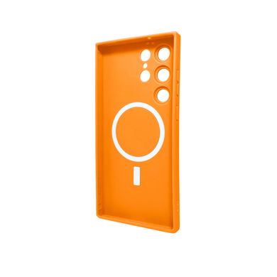 Чохол Cosmic Frame MagSafe Color для Samsung S23 Ultra Orange