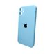 Чохол Silicone Full Case AA Camera Protect для Apple iPhone 11 Pro Max кругл 44,Light Blue