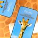 Защитное стекло Giraffe Anti-static glass для iPhone 14/13/13 Pro (6.1'') черное