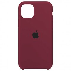 Silicone case for iPhone 11 Pro Max (52) marsala, Марсала