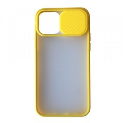 Накладка Camera Matte Case iPhone 11 Pro Max yellow, Жовтий