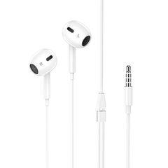Наушники HOCO M1 Max crystal earphones with mic White (6931474754677)