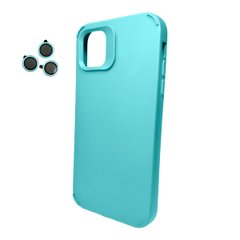 Чехол Cosmic Silky Cam Protect для Apple iPhone 12/12 Pro Ocean Blue