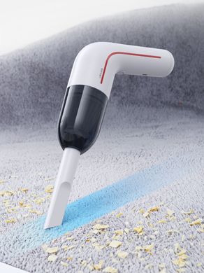 Автомобильный пылесос Usams US-ZB253 Mini Handheld Vacuum Cleaner LEJ Series White (XCQZB25301)