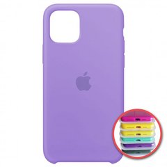 Silicone Case Full for iPhone 11 Pro Max (41) lilac, Фіолетовий