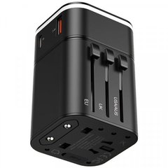 УСЗУ Baseus Removable 2in1 universal travel adapter PPS Quick Charger Edition Black